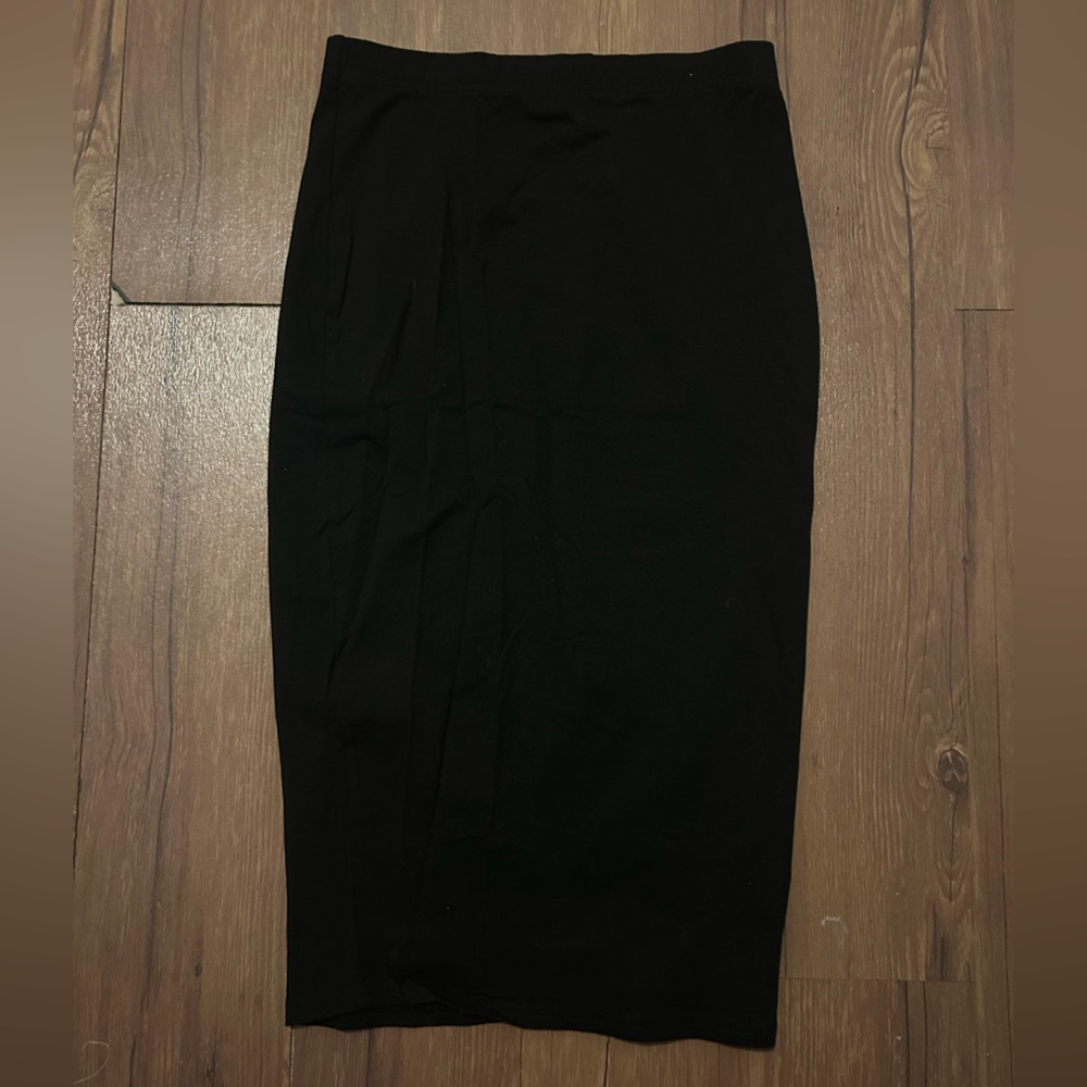 Classic Black Pencil Skirt